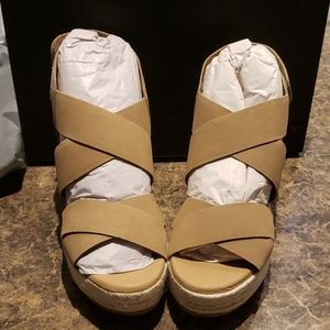 Hammock Leather Velco Wedge